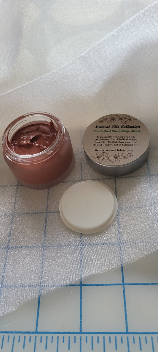 Emulsifying Rose Clay Mask
